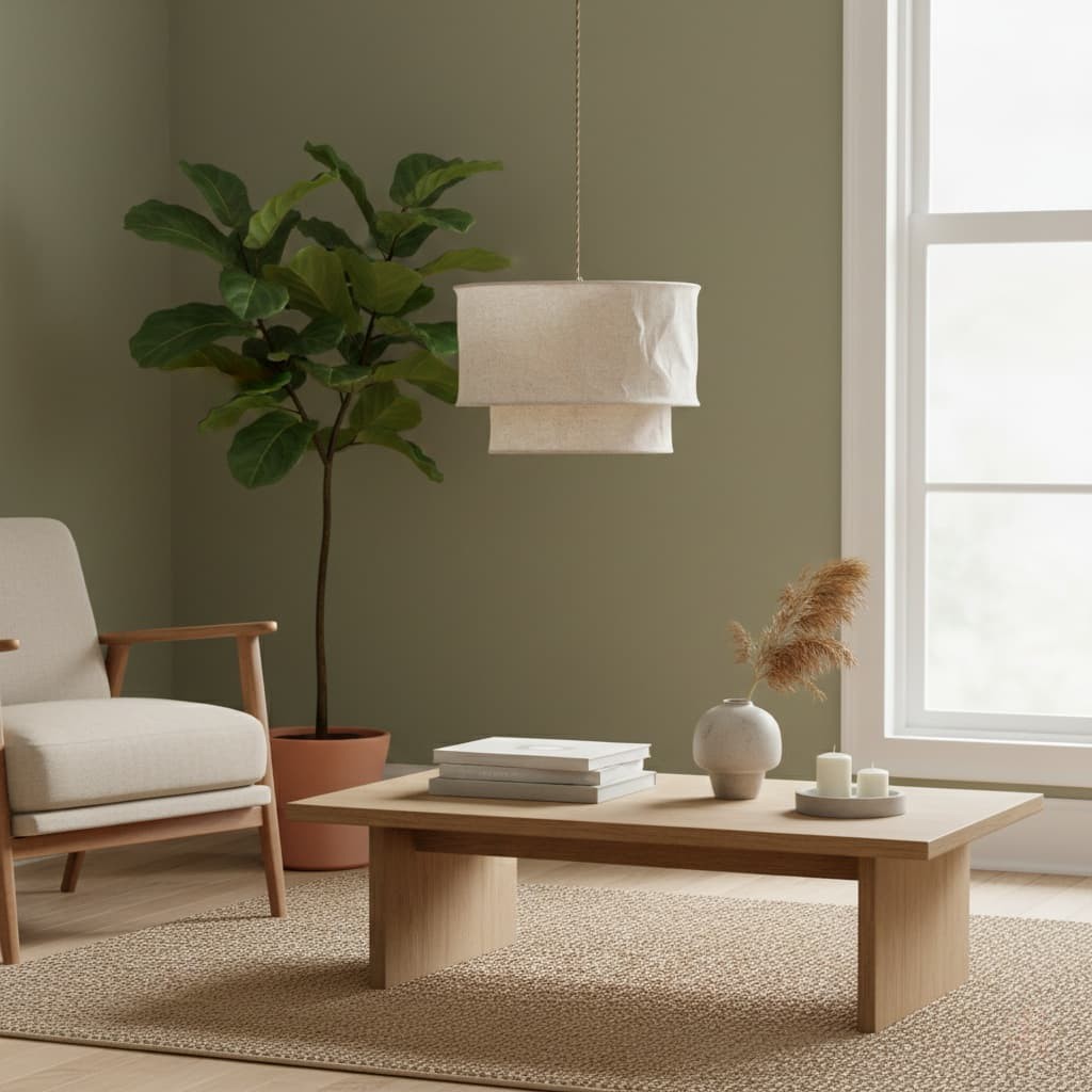 Aeroloom Texture Pendant Lamp - Soft Layered Fabric Shade Modern Decorative Lighting T525