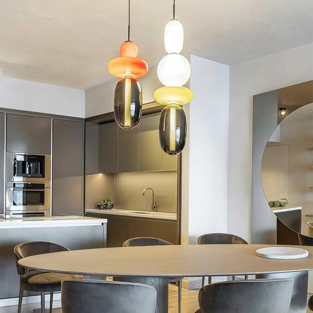 Nordic Colored Candy Glass Pendant Light S148