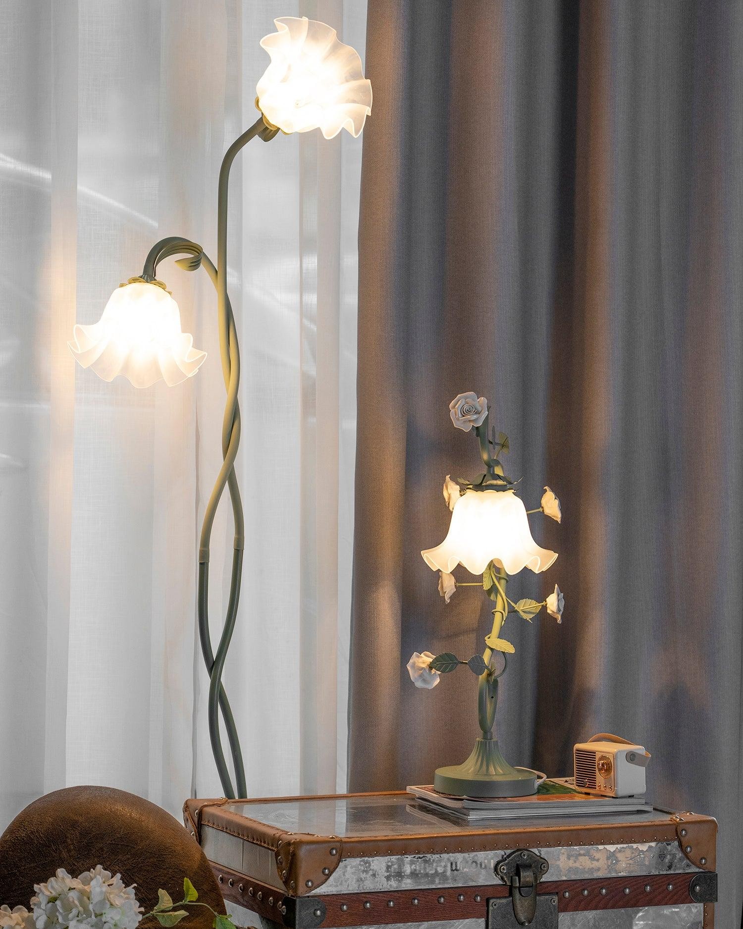 Creative Multi-Head Winding Flower Shape Floor Lamp M175