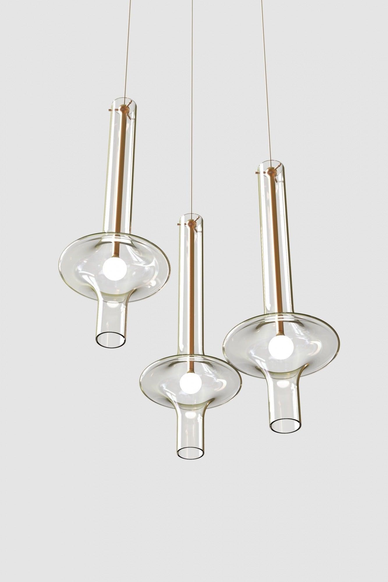 Modern Creative Glass Tube Pendant Lamp M101