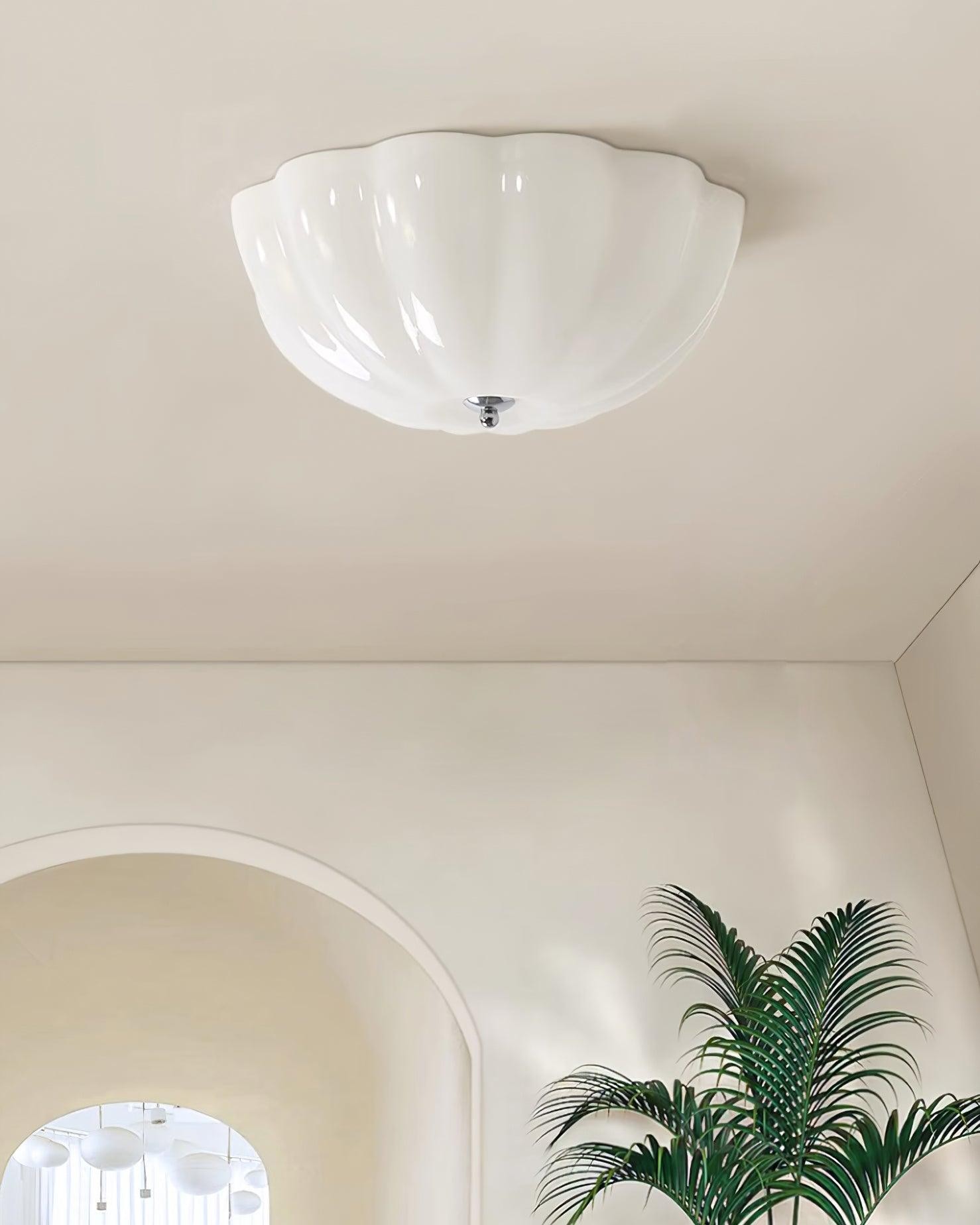 Jelly Shaped Glass Ceiling Lamp M463