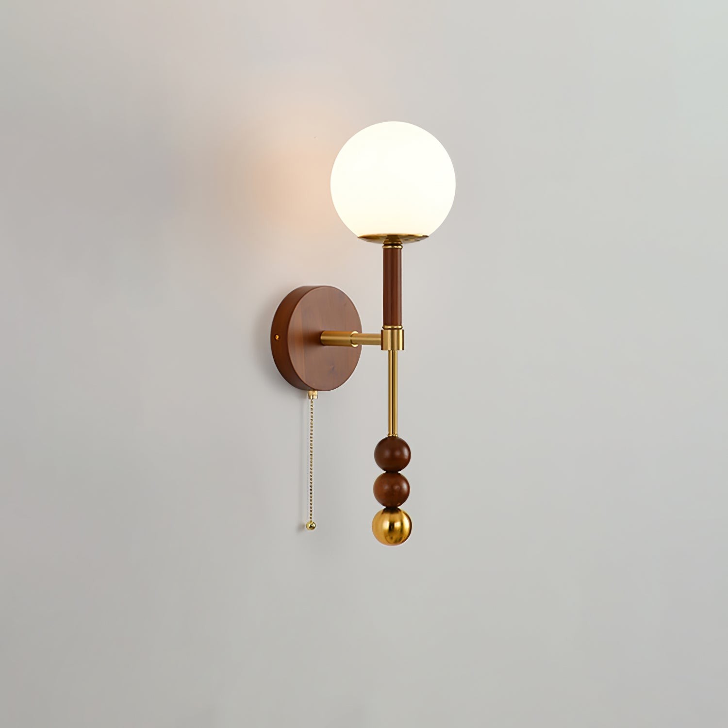 Retro Solid Wood Series Wall Lamp M523