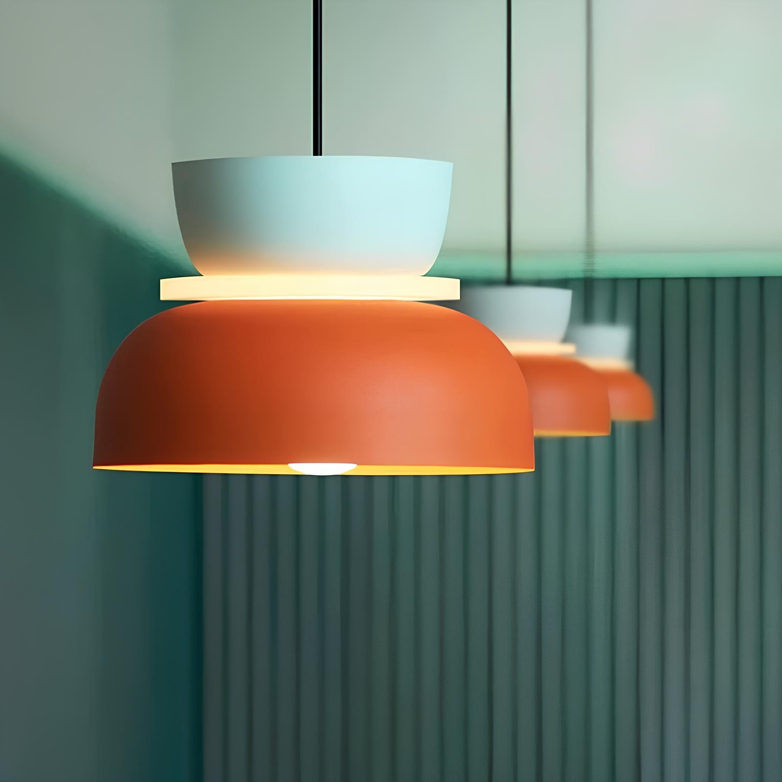 MACRI Color Block Nordic Pendant Light for Living Room