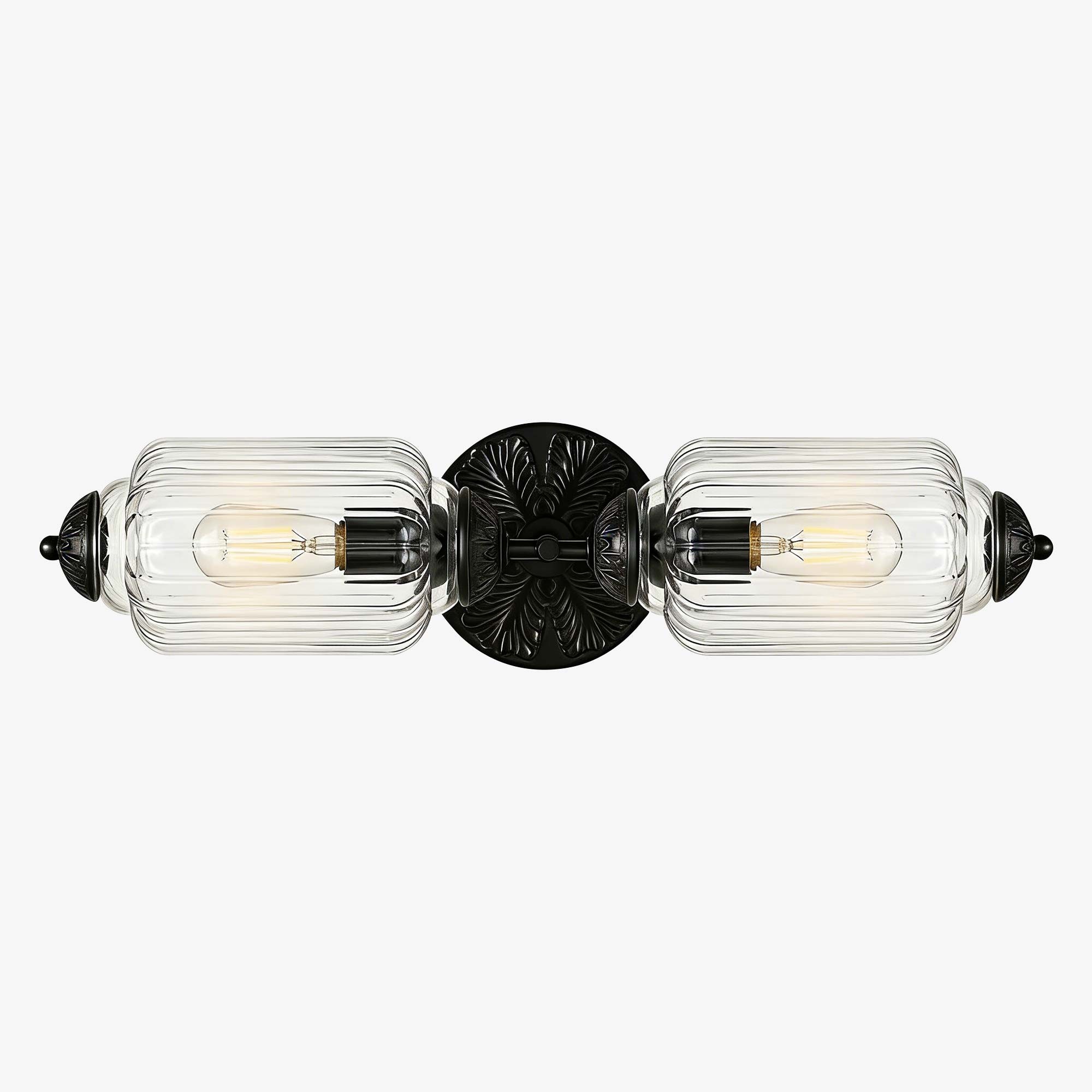 Eloise Brass Wall Sconce – Elegant Milk Glass Vintage Lighting T290