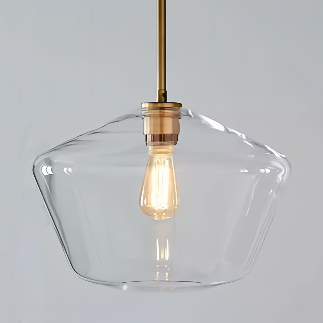 Retro Arclinea Glass Pendant Light For Living Room
