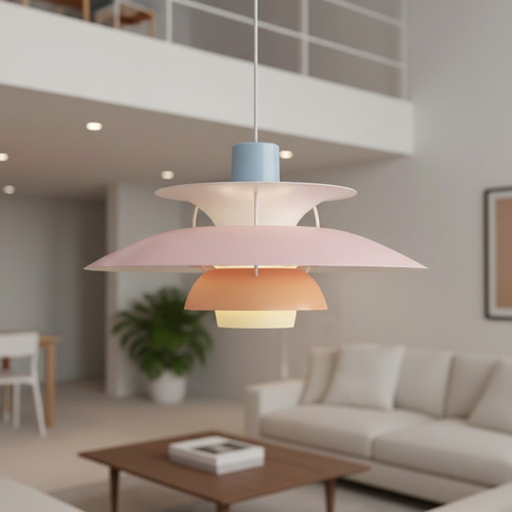 Danish UFO Design Kitchen Pendant Lamp