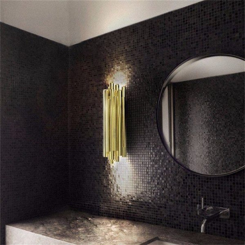 Gold Aluminum Wall Lamp