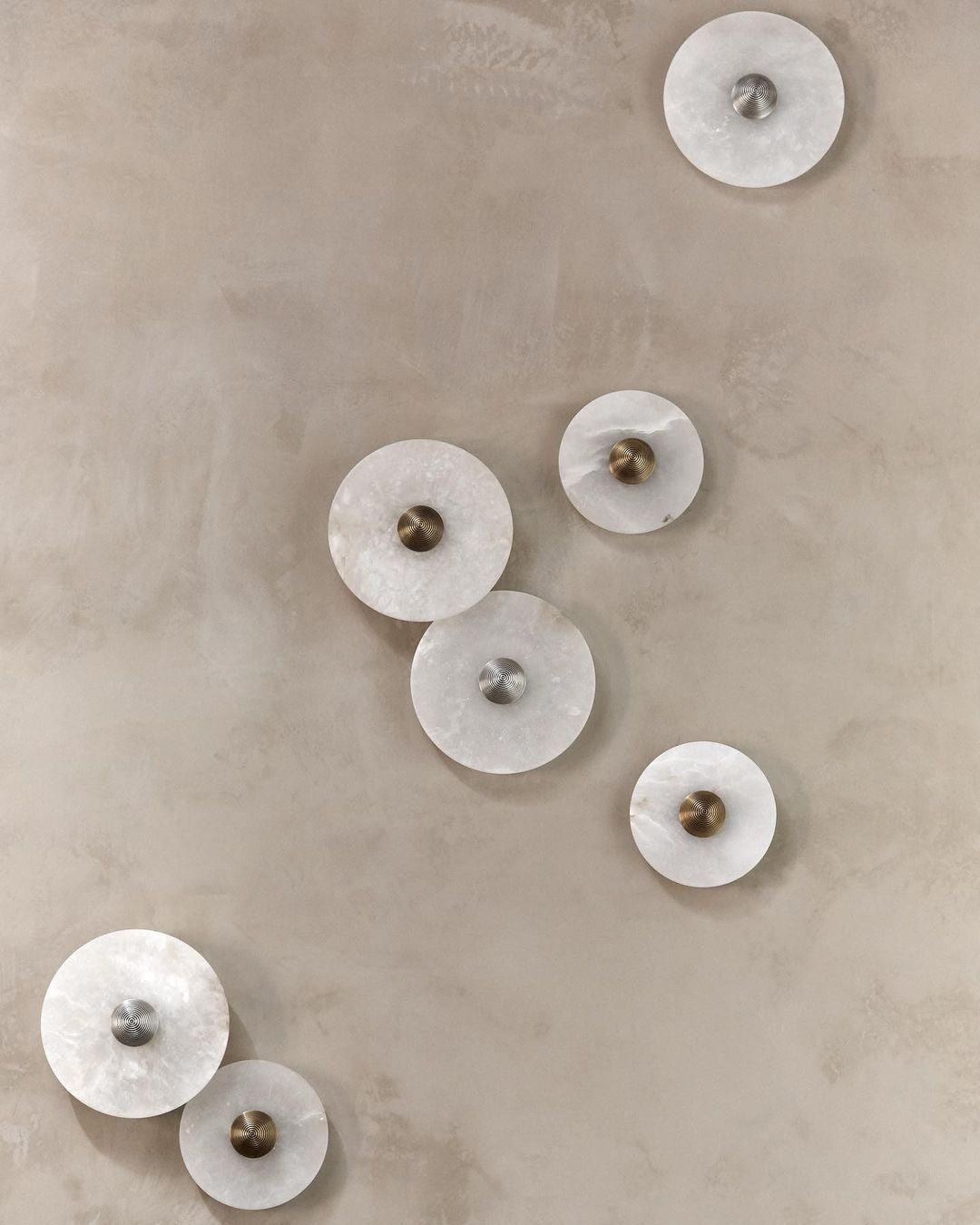 Creative Marble Round Wall Lamp M141