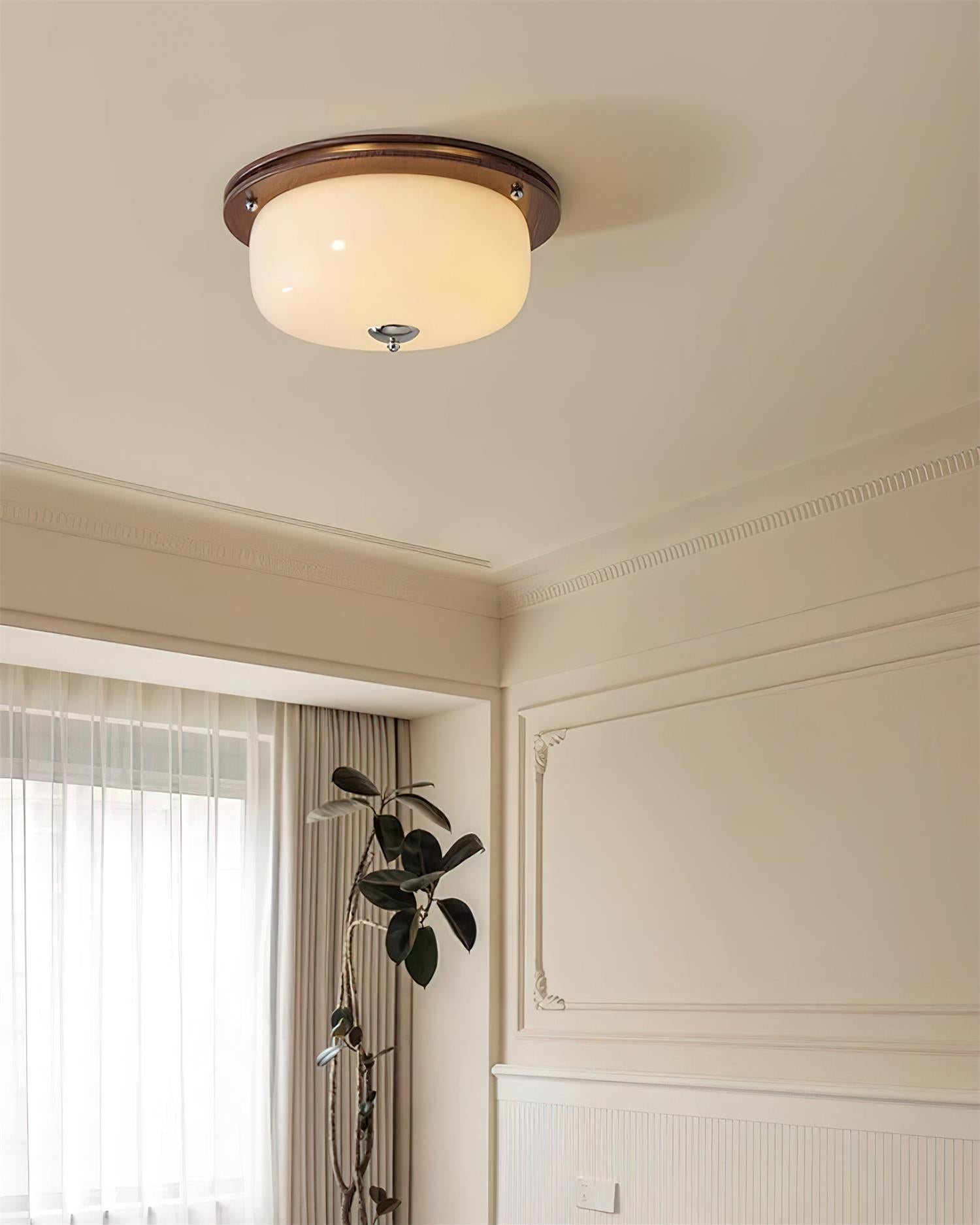 Justice Glass Ceiling Lamp D30