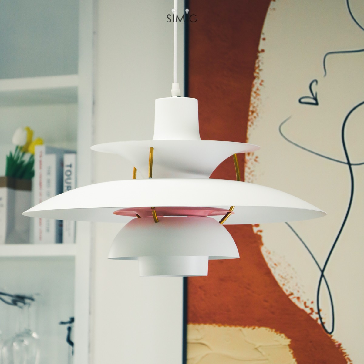 Danish UFO Design Kitchen Pendant Lamp