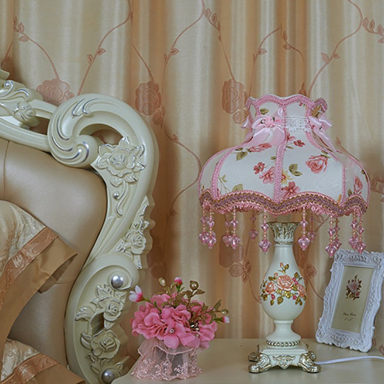Vase Palace Resin Fabric Table Lamp M10