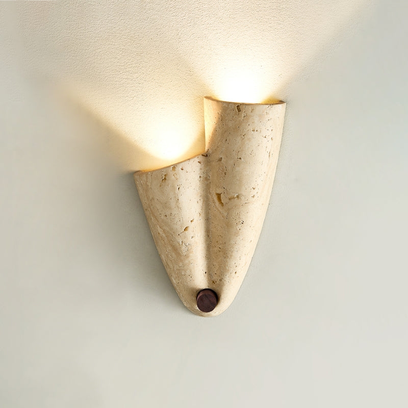 Pearlmont Travertine Wall Lamp D764
