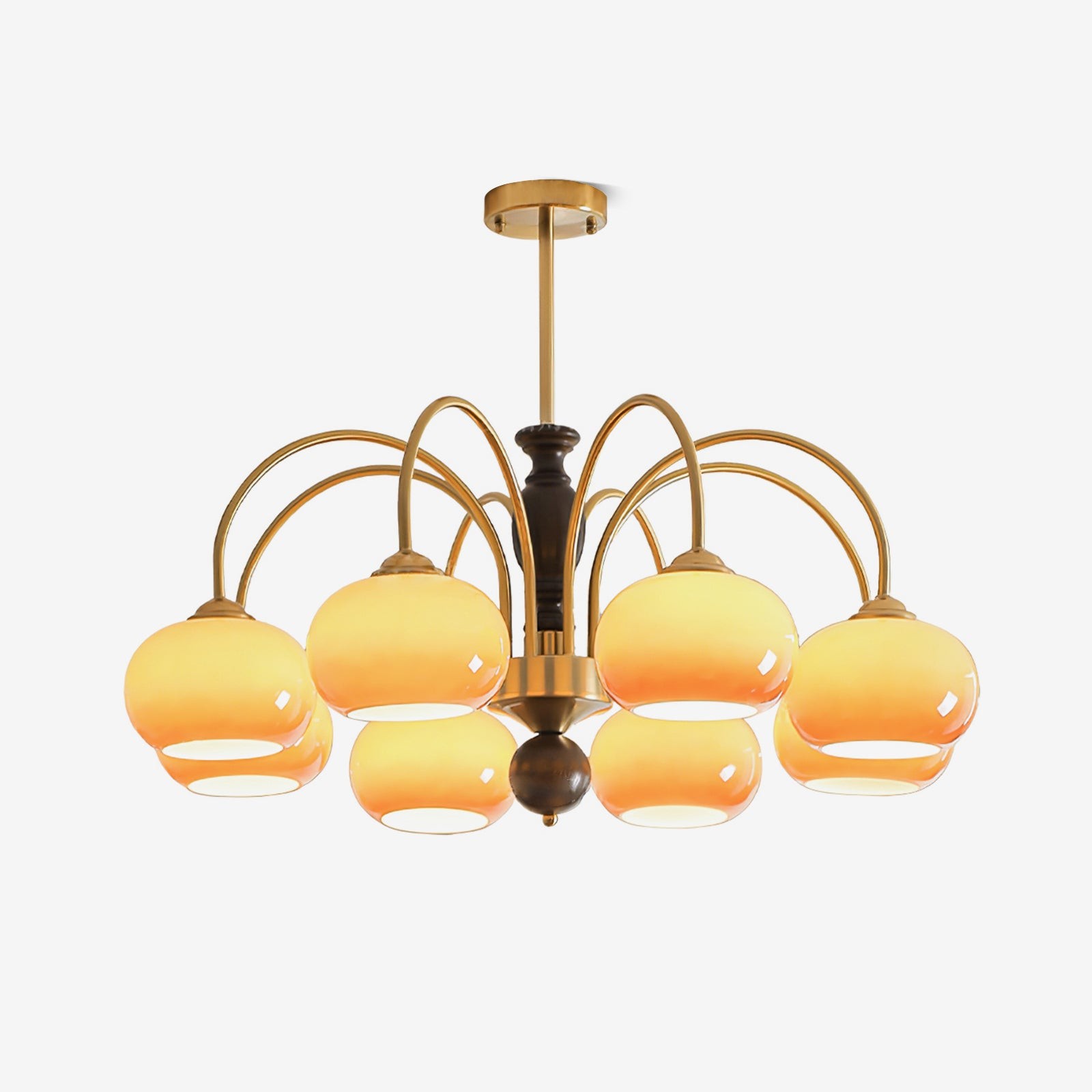 Retro Bauhaus Arch Chandelier M93