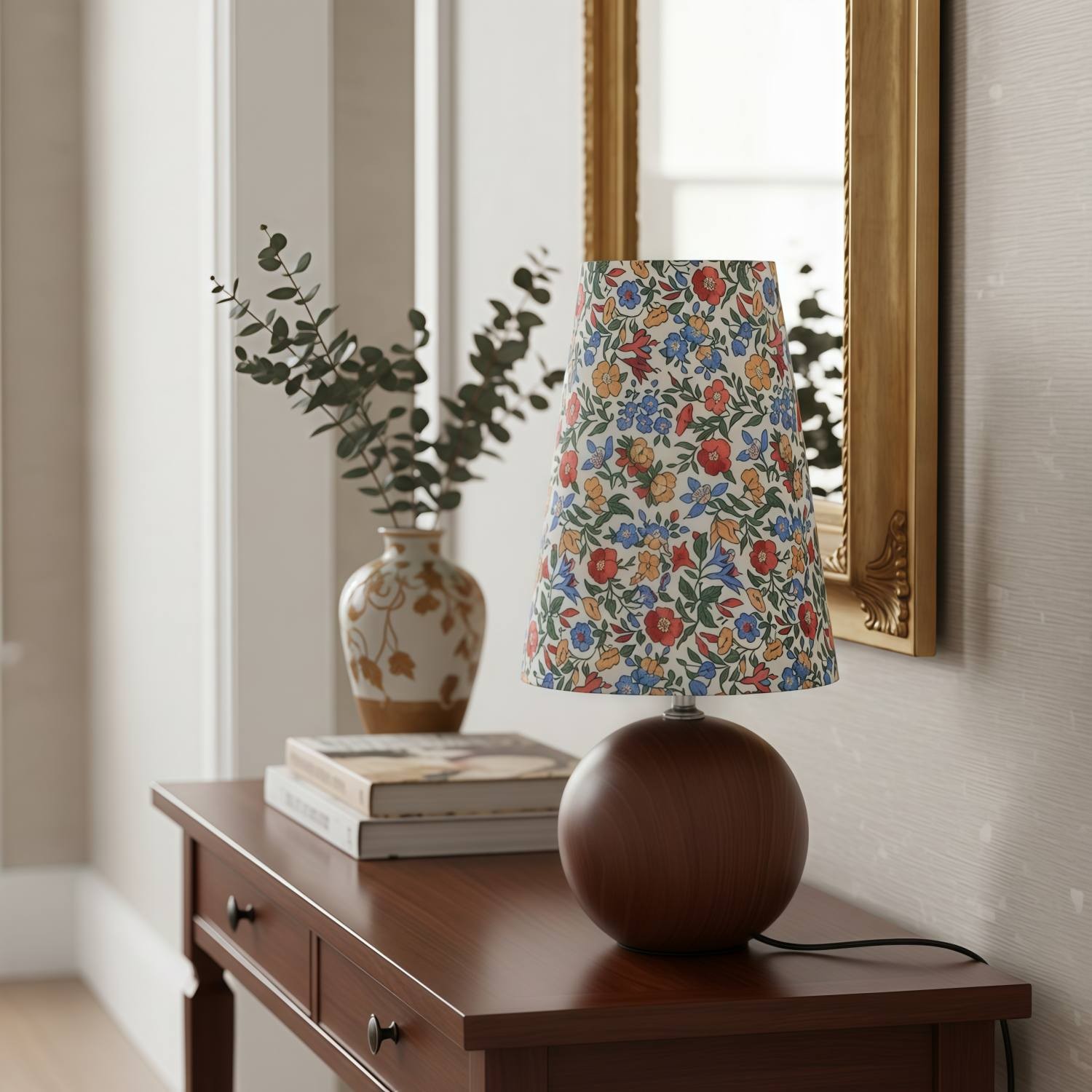 Petalyra Floral Accent Table Lamp - Sculpted Decorative Form Ambient Lighting for Home Use T531