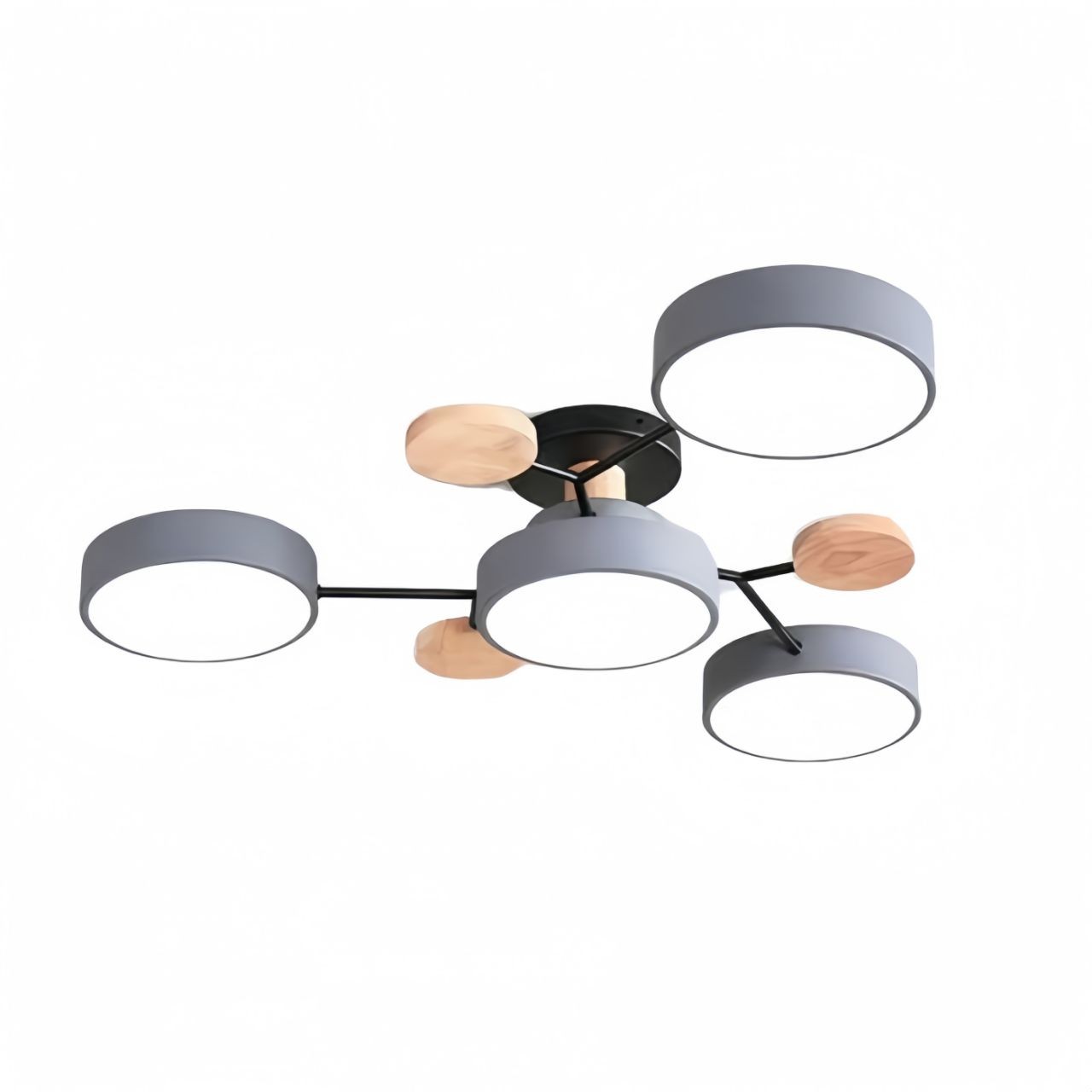 Nordic Modern Multi Disc Ceiling Lamp S94