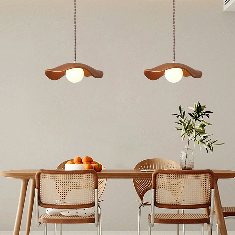 Yumi Sculptural Resin Elegance Minimalist Pendant Light D945