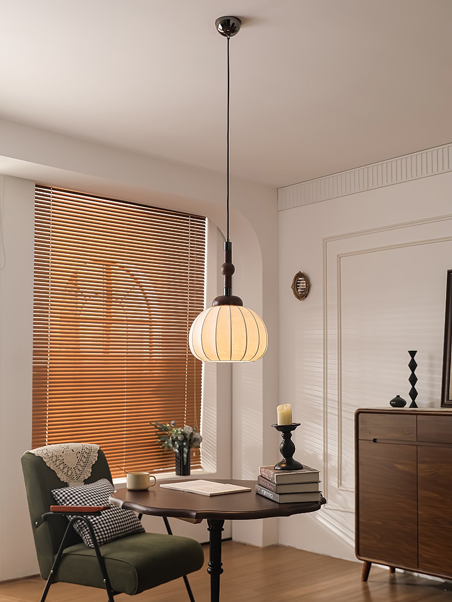 Silk Globe Pendant Lamp M515