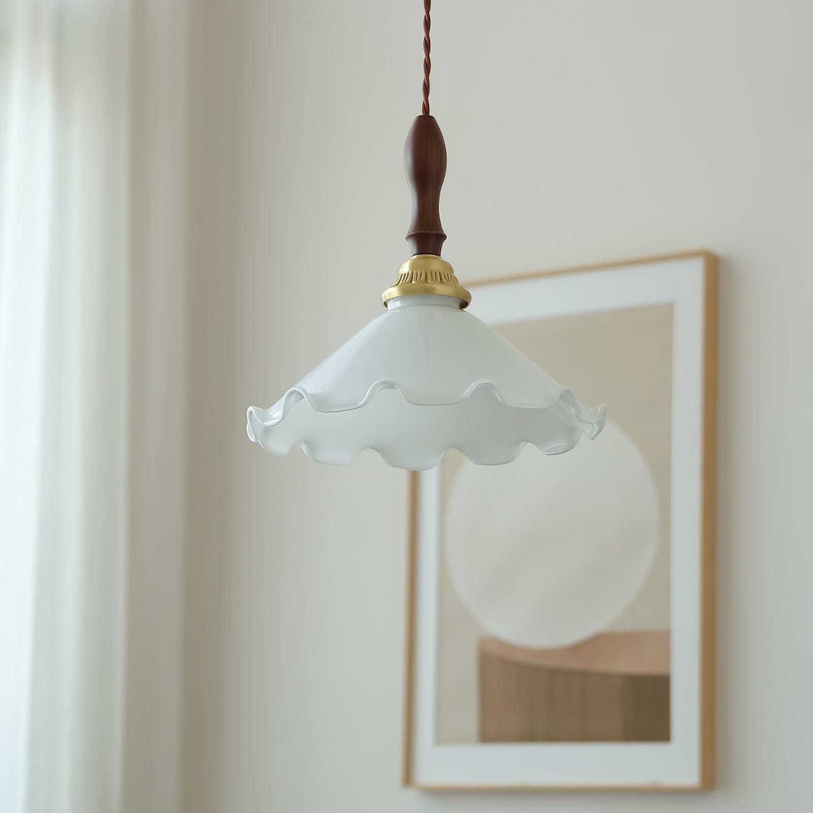 Milky Flower Pendant Light M354