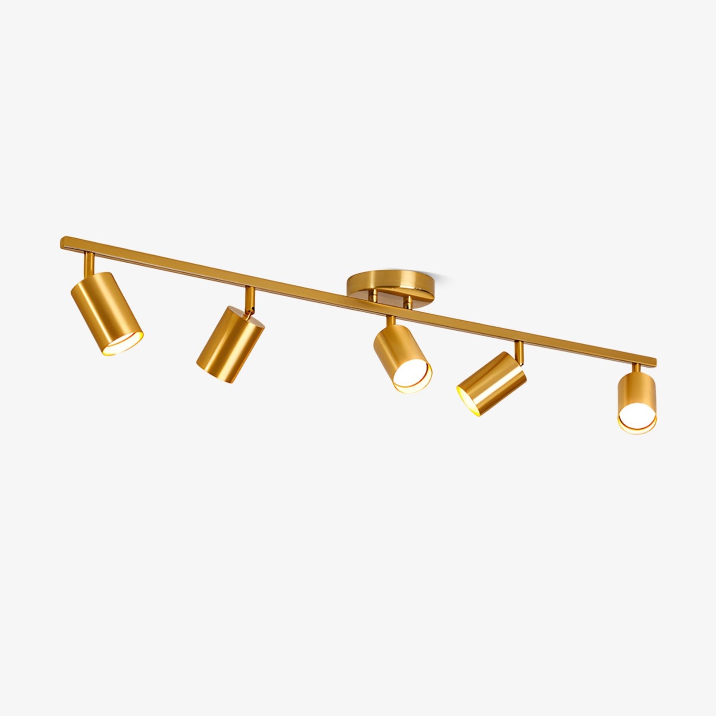 Row Of Multi-Head Metal Ceiling Lights M70
