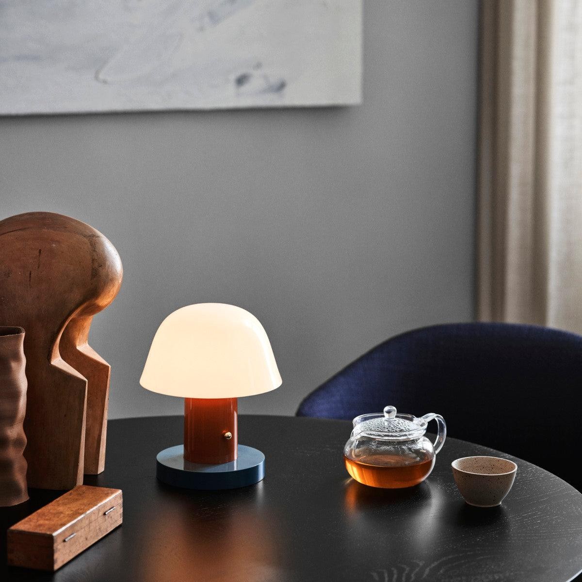 Minimalist Mushroom Cordless Table Lamp M44