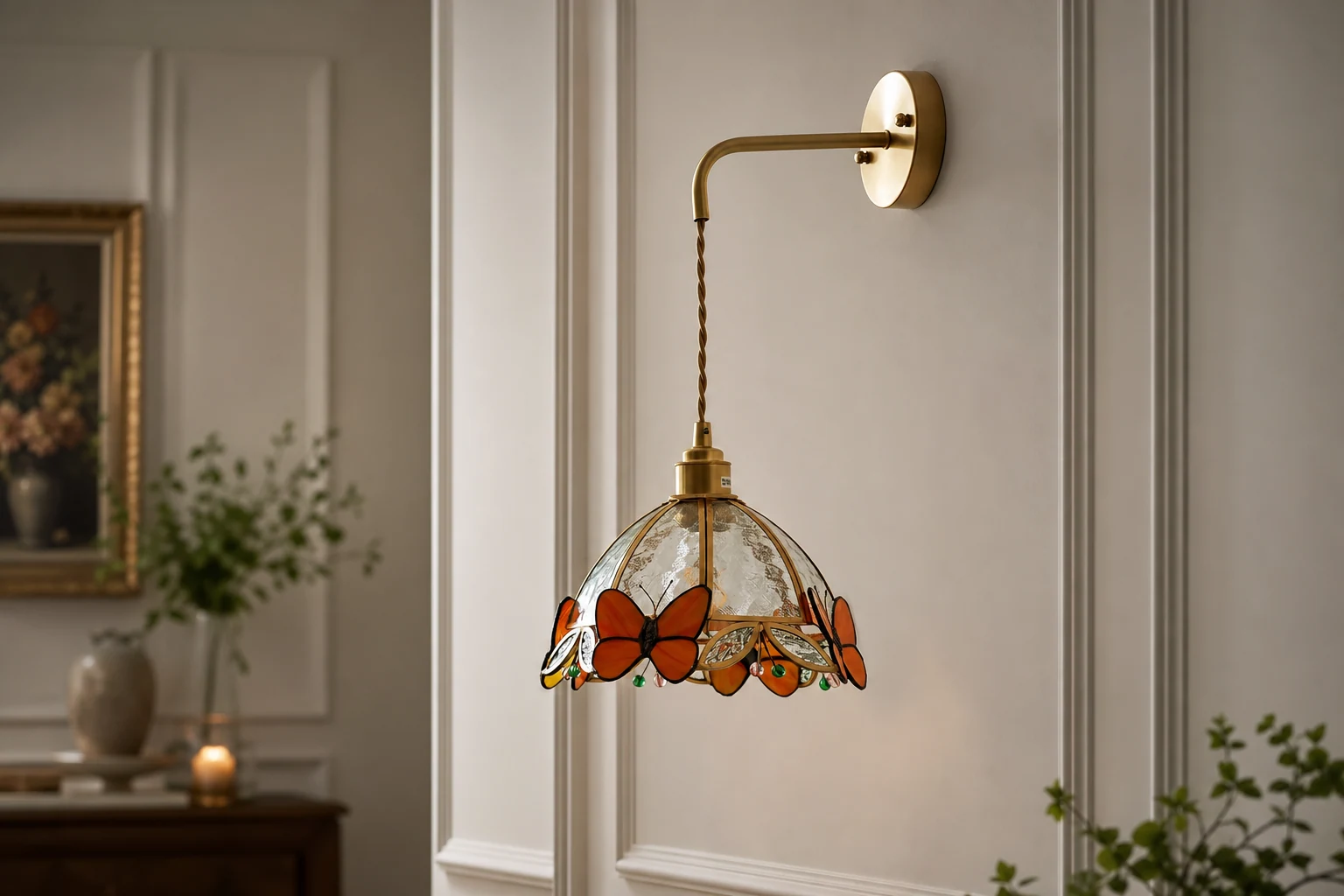 Kinkiet Butterfly Kaleido w stylu życia