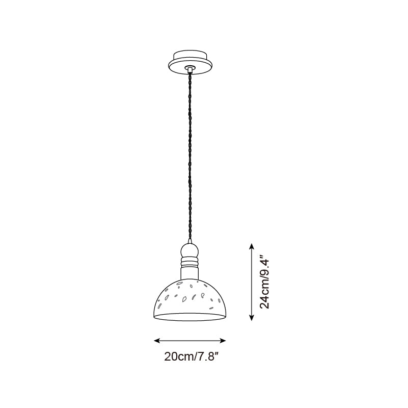 Sylvane Dome Pendant Lamp D192