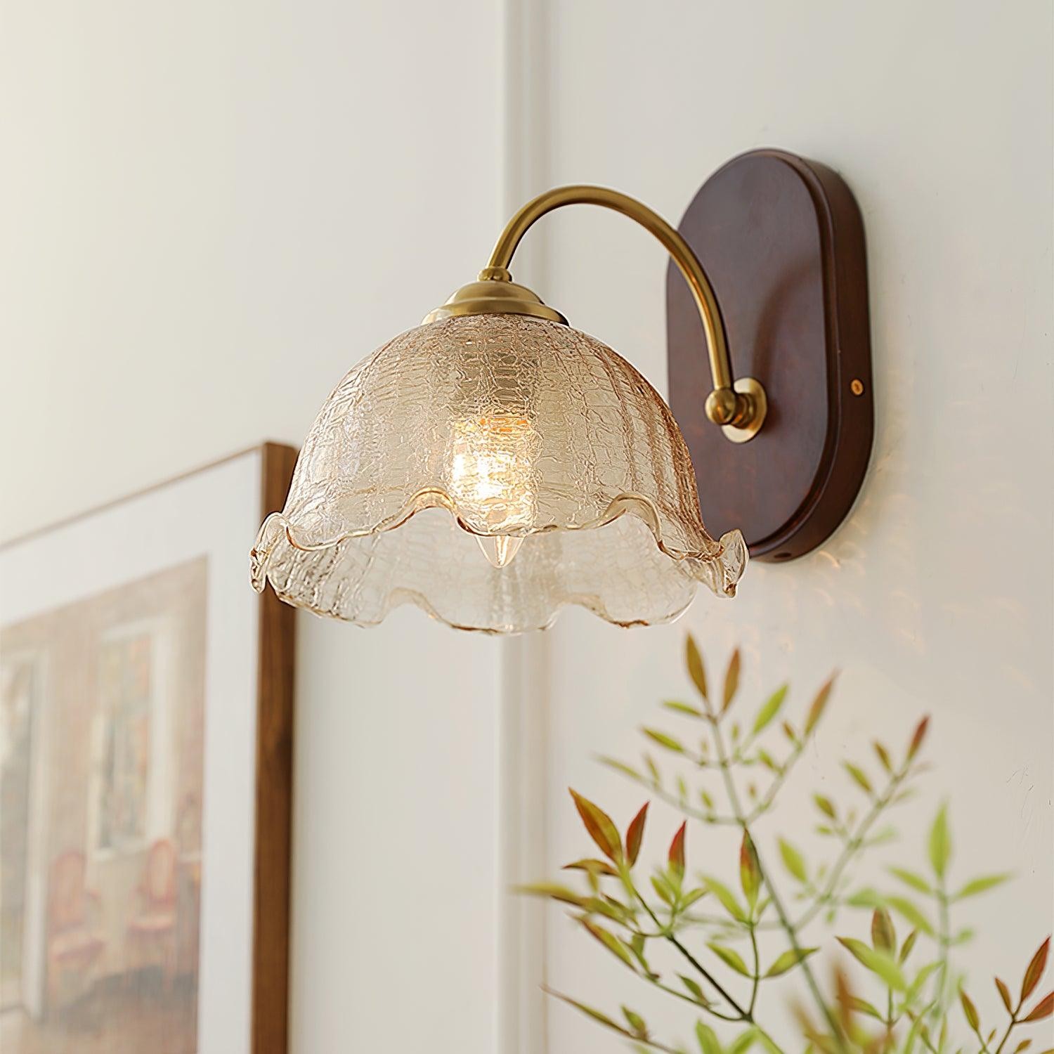 Vintage Flower Wall Lamp M309