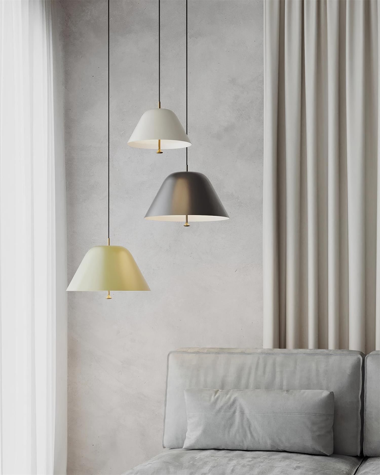 Metal Pear Pendant Lamp M246