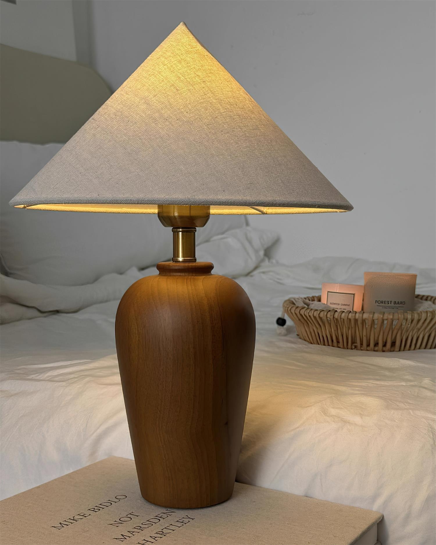 Brayden Wood Table Lamp D29