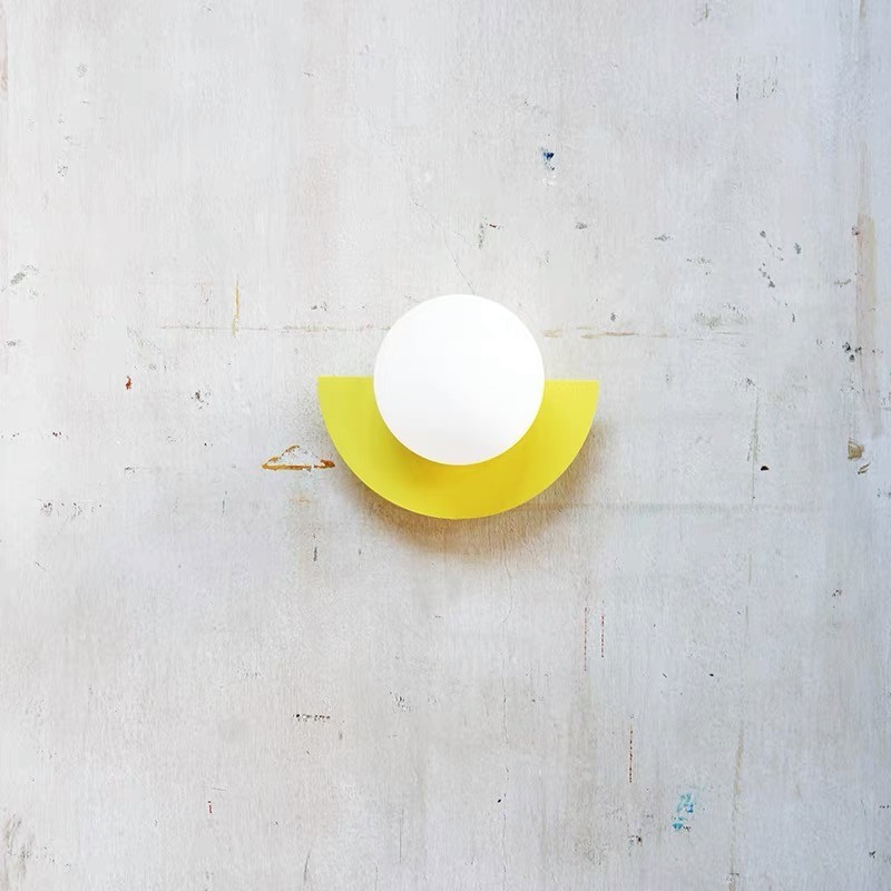 Colourful Glass Wall Lamp S155