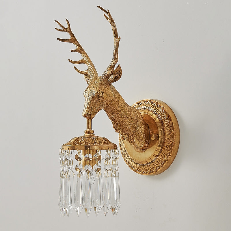 Antler Crystal Wall Lamp D740