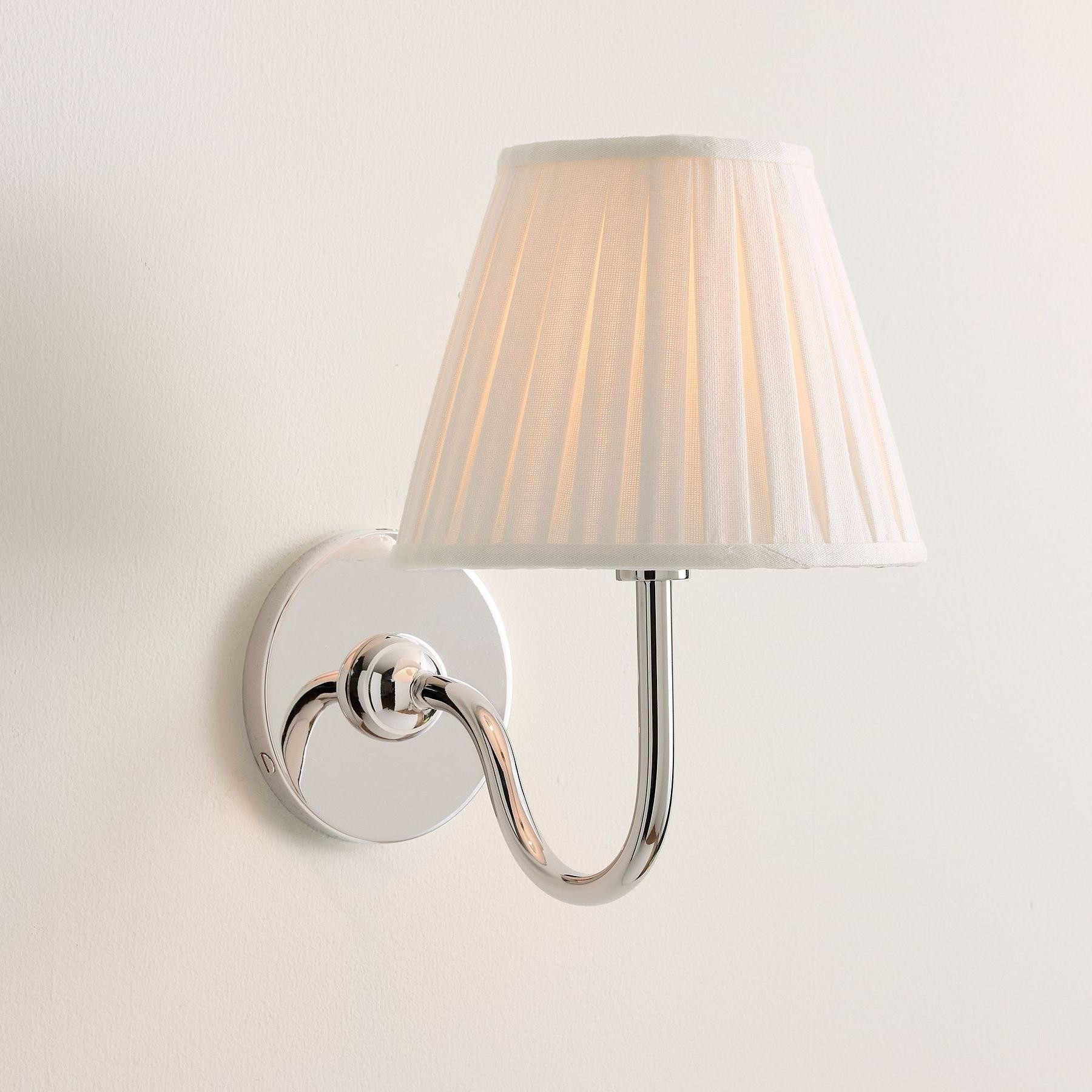 Luvora Modern Pleated Shade Wall Lamp for Bedroom & Living Room T036