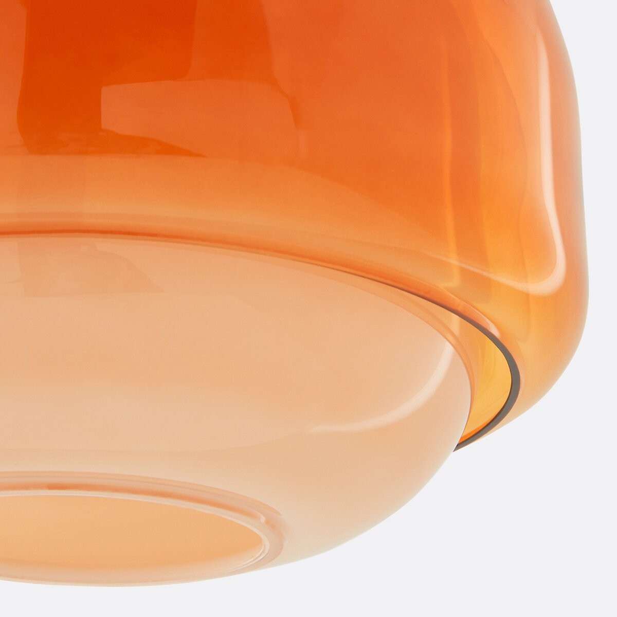 Clinco Modern Mushroom Pendant Light - Colored Glass Hanging Light T418