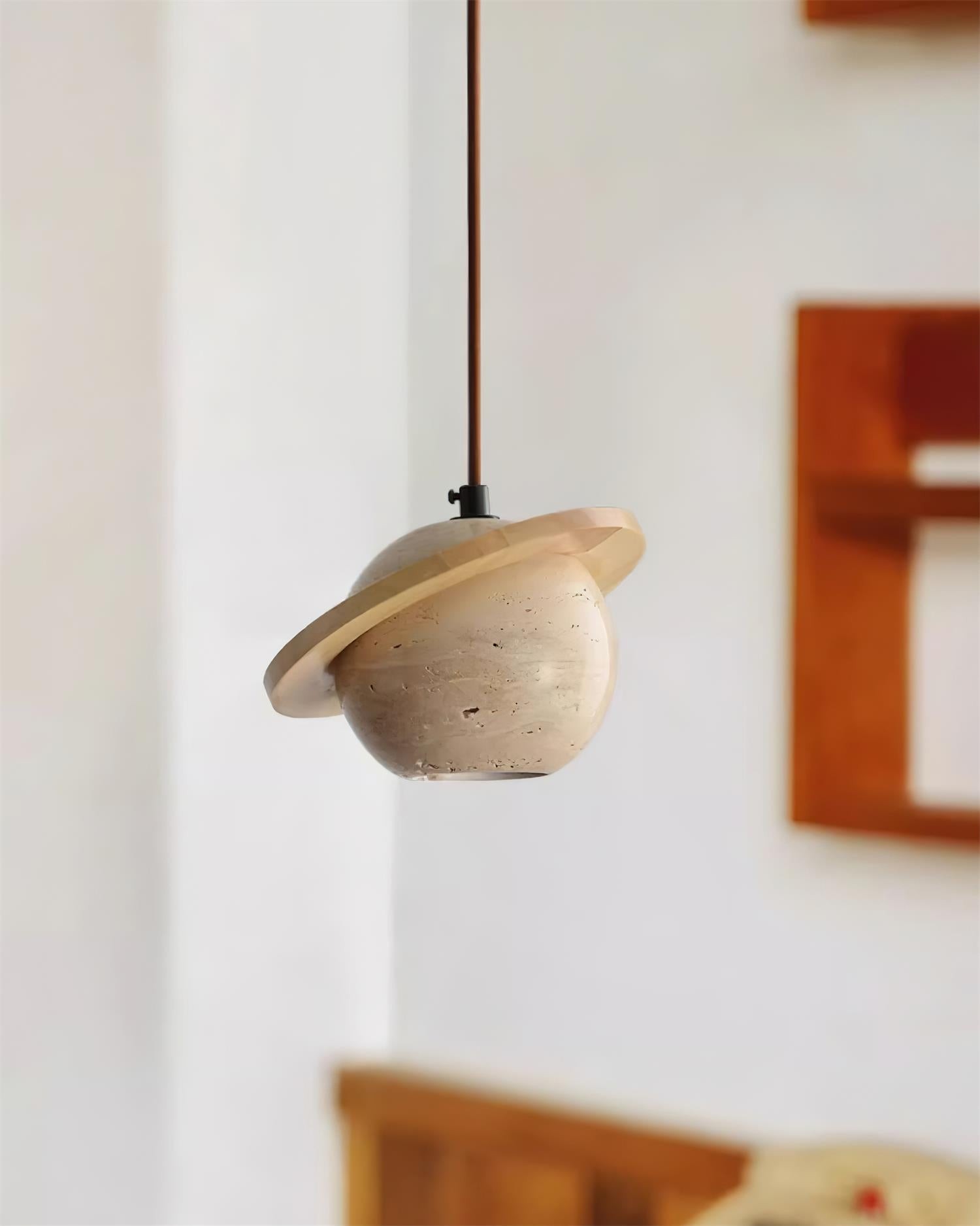 Planet Travertine Pendant Light M217