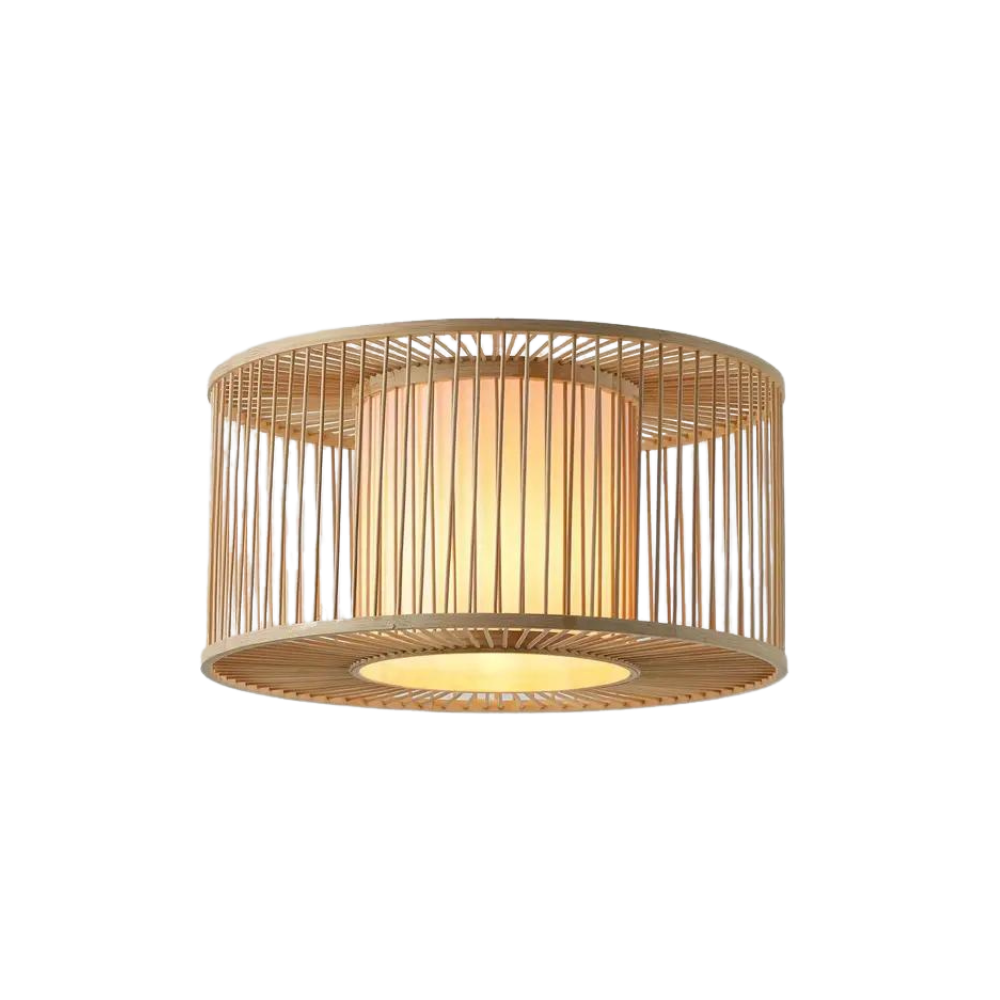 Night Butterfly Bamboo Pendant Light D900
