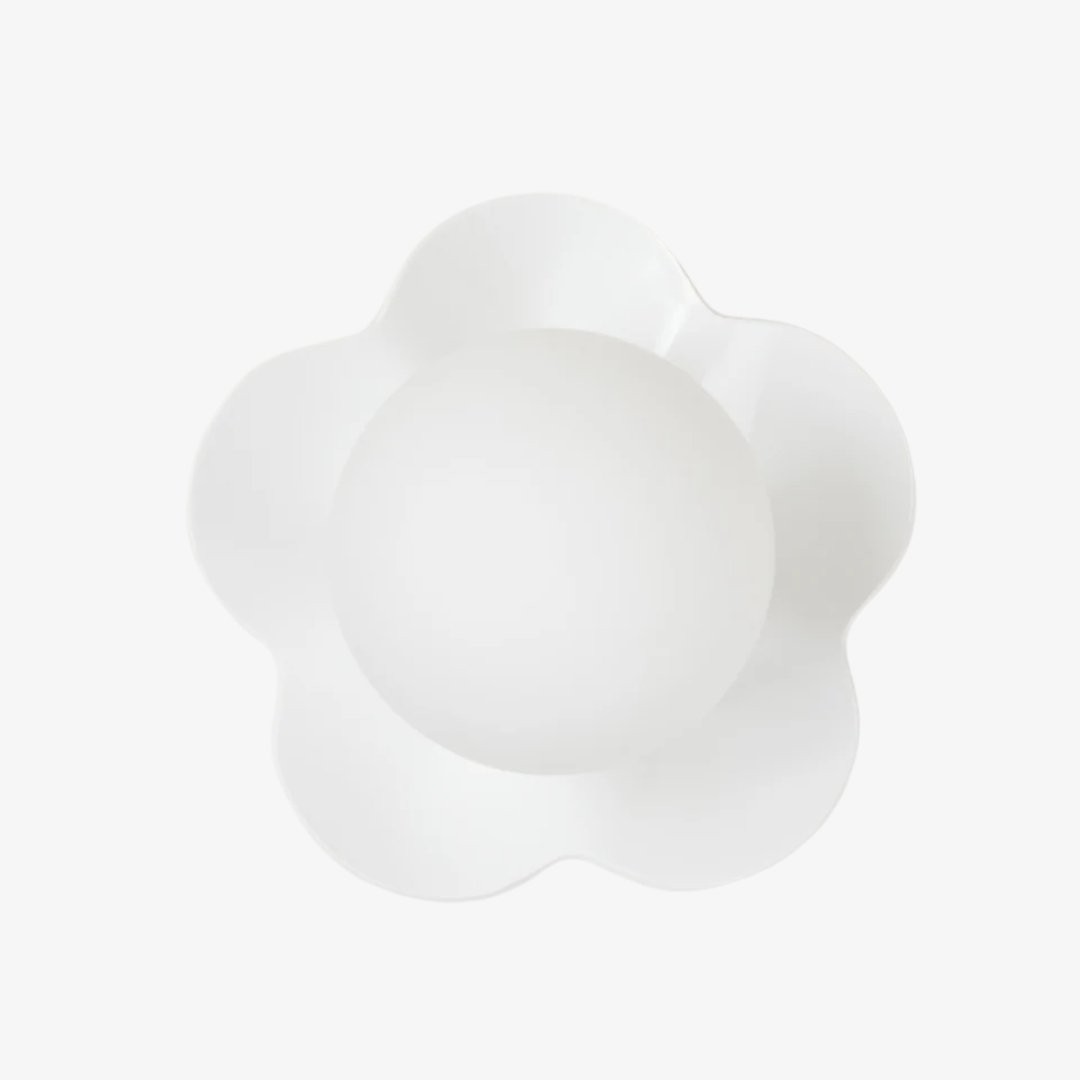 Florixa Blooming Flower Wall Sconce - Plug-in and Hardwired Lamp for Bedroom Decor T505