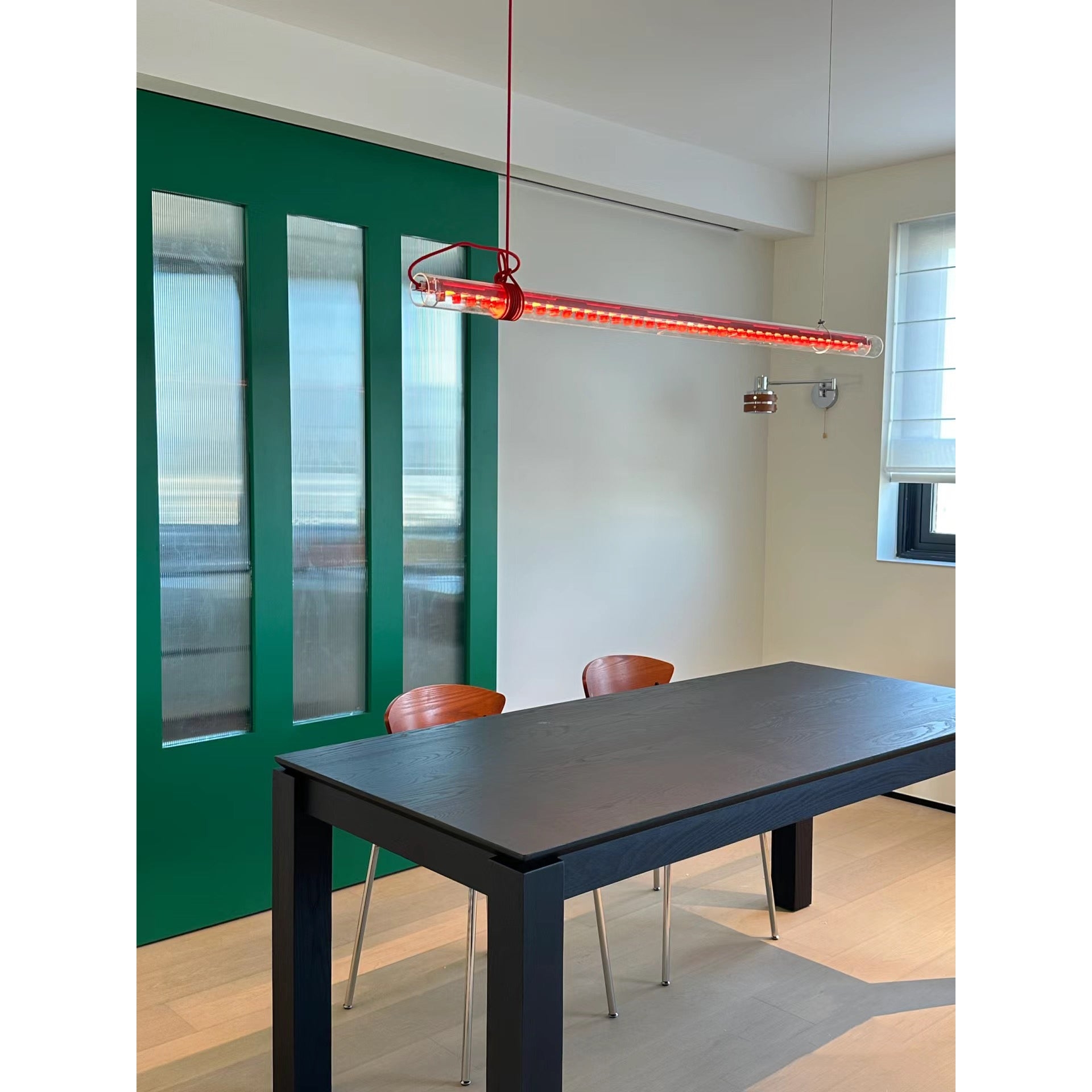 Tubular Linear LED Pendant Lamp D696