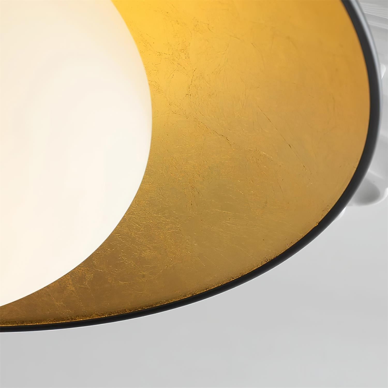 French Retro Flying Saucer Bowl Ceiling Light M236