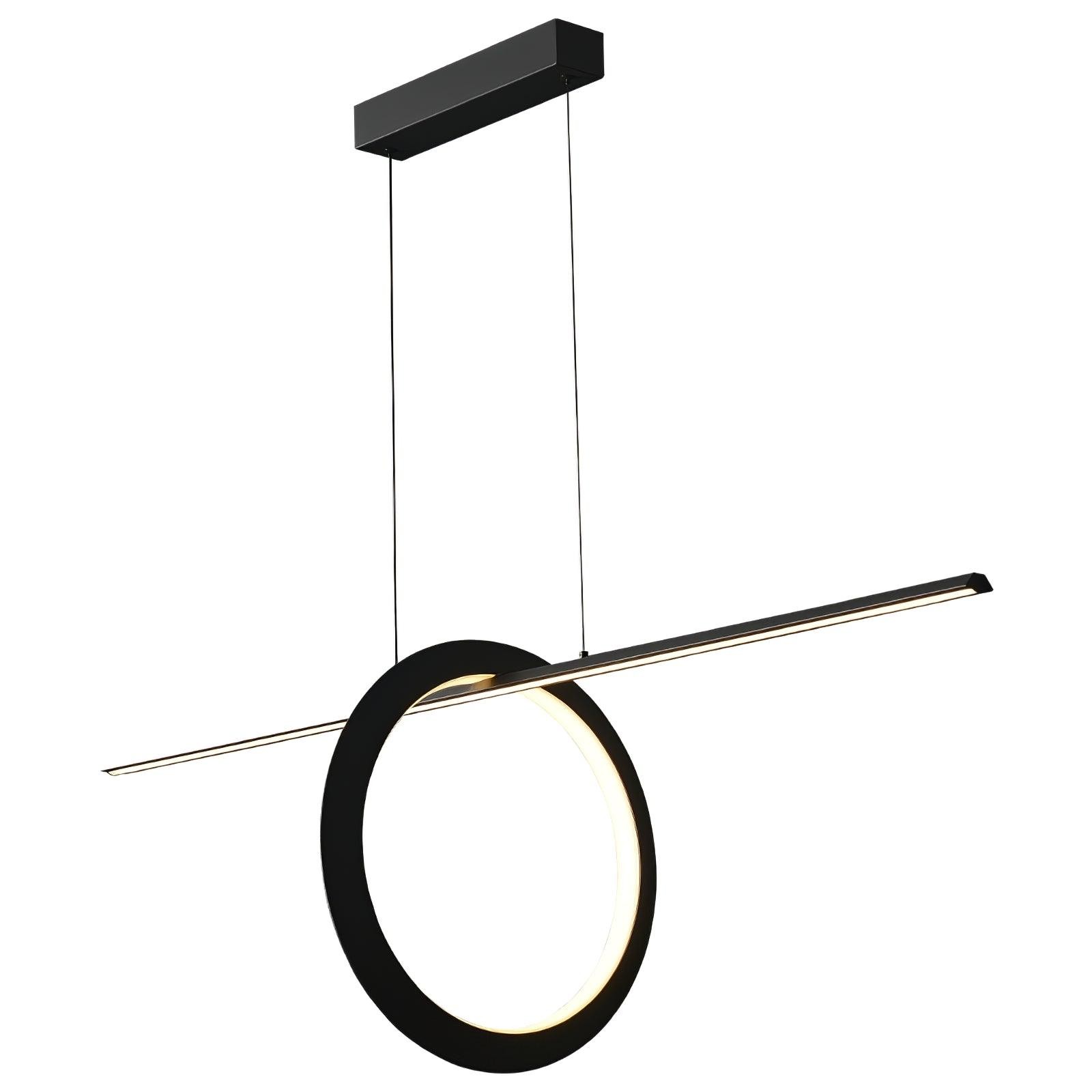 Minimalist High-End Geometric Line Pendant Light M548