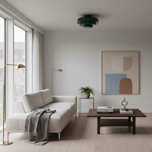 Triple Layer Disc Macaron Cake Bauhaus Ceiling Light S361