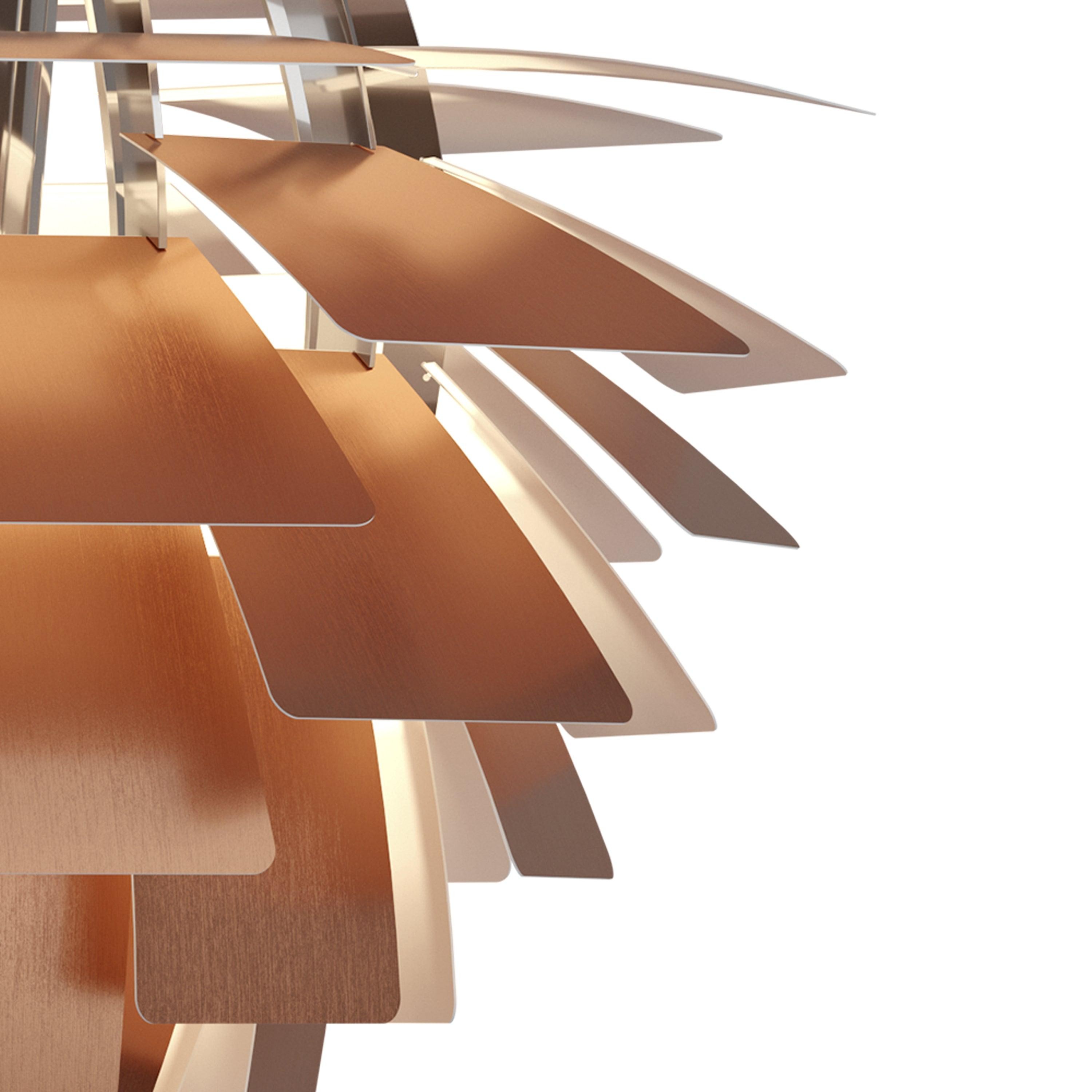 Modern Sculptural Layered Pendant Light