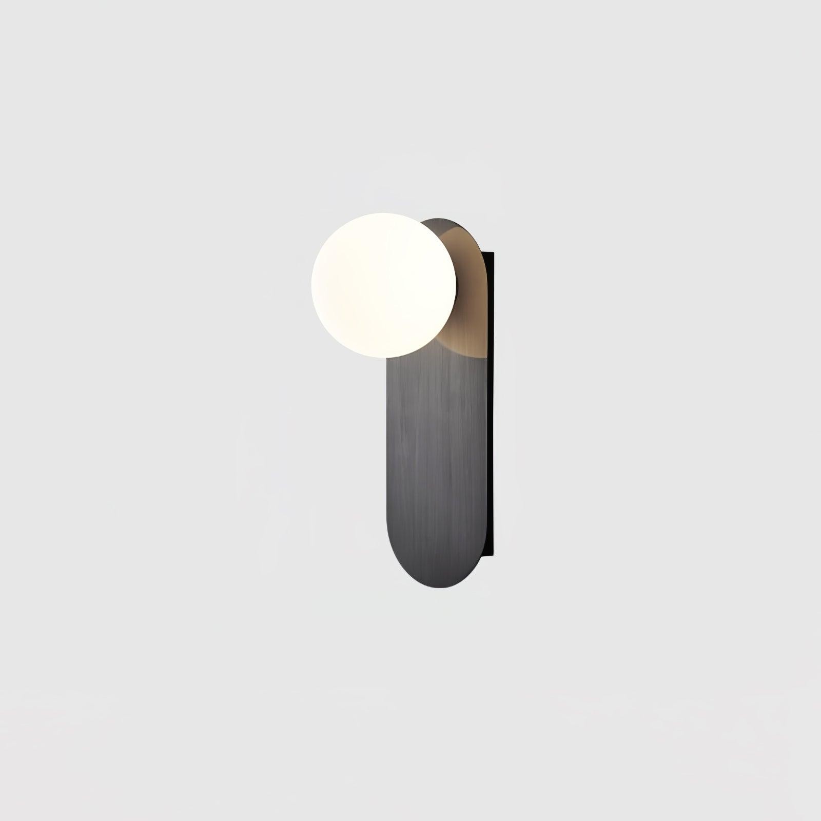 Modern Glass Base Sconce M381