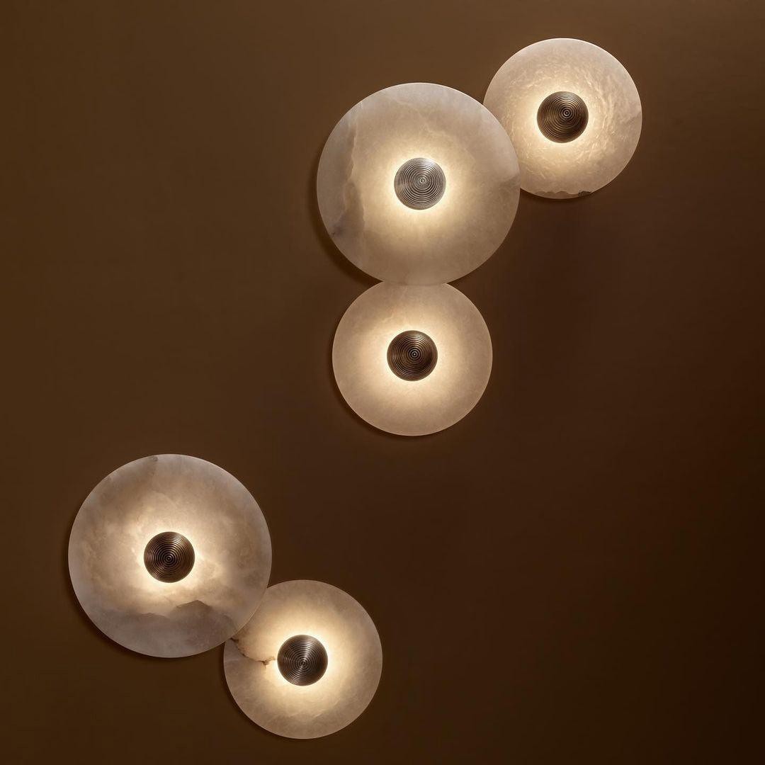 Creative Marble Round Wall Lamp M141