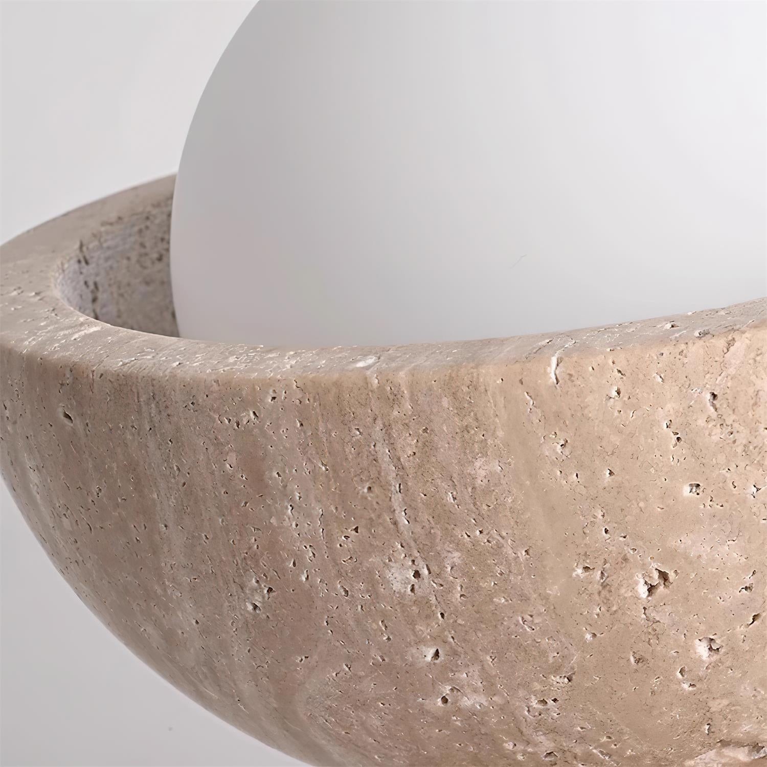 Wabi-Sabi Style Travertine Ceiling Light M221