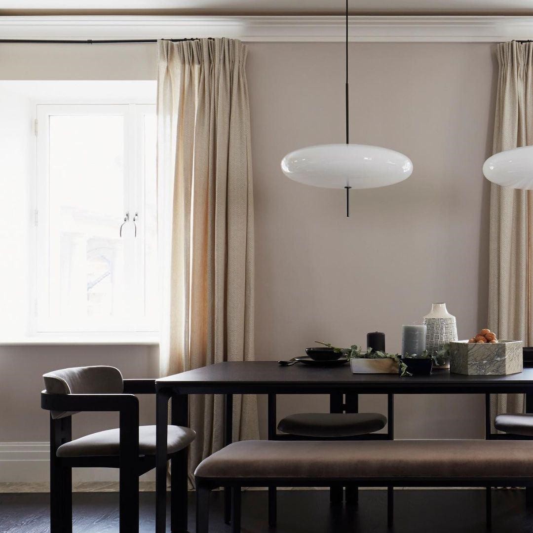 Modern Elliptical Shape Pendant Light