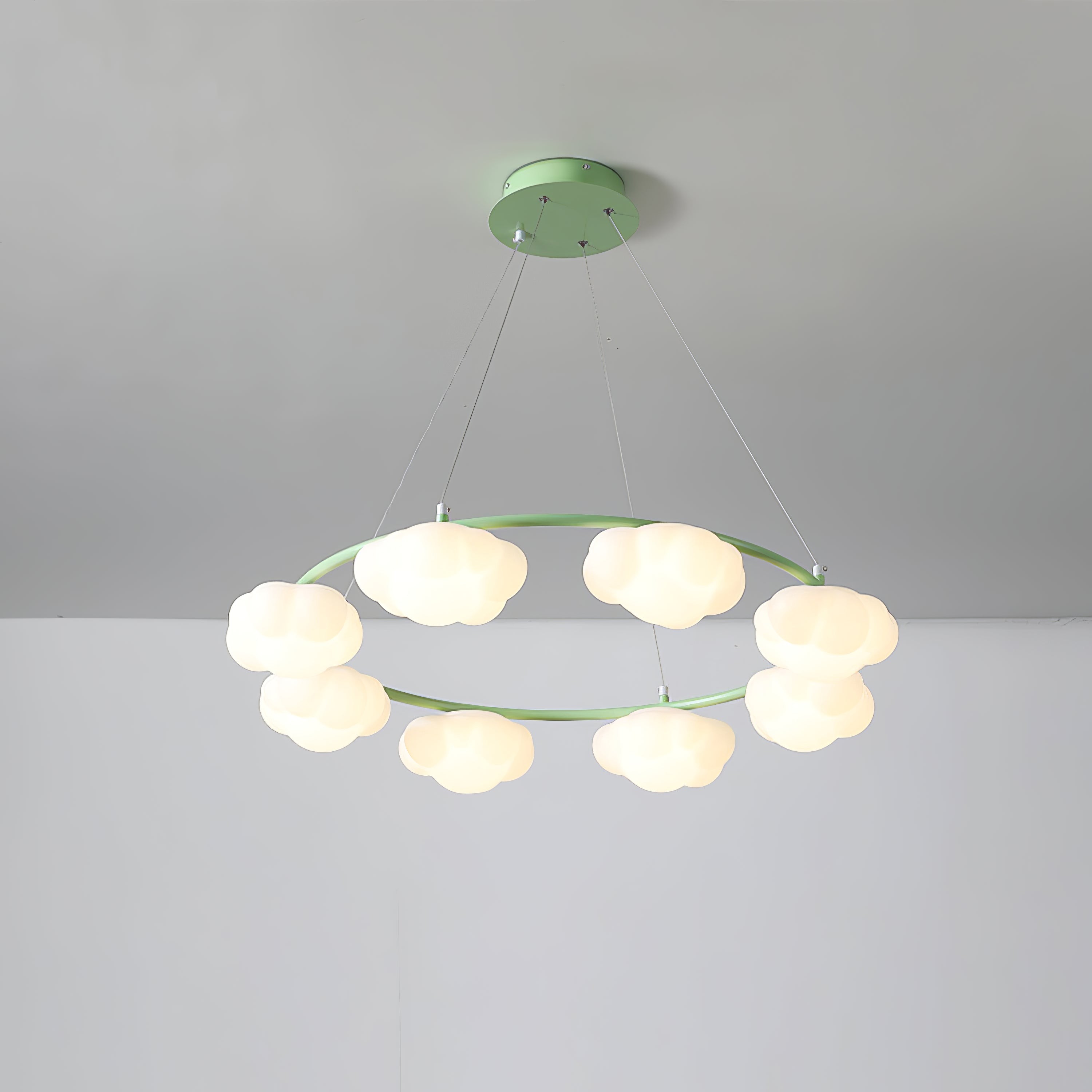 Cream Style Creative Personality Clouds Chandelier M322