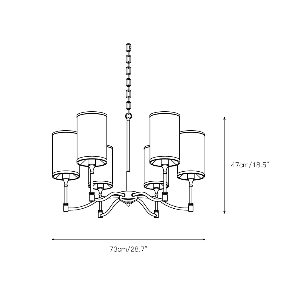Dart Chandelier D506
