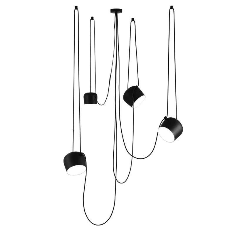 Minimalist Multi-Head Pendant Light Dimmable Version S173