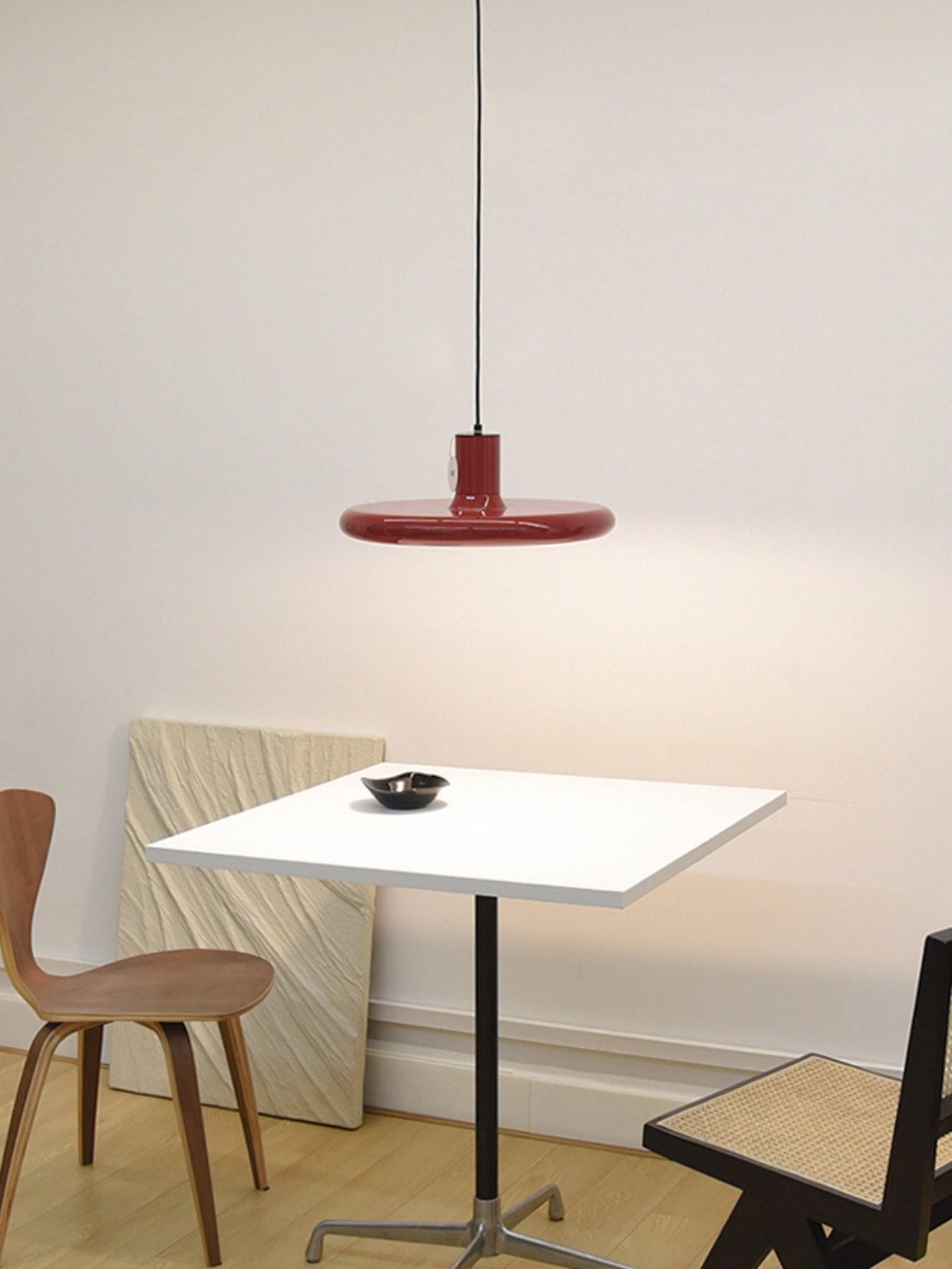 Vintage UFO Frisbee Pendant Lamp M446