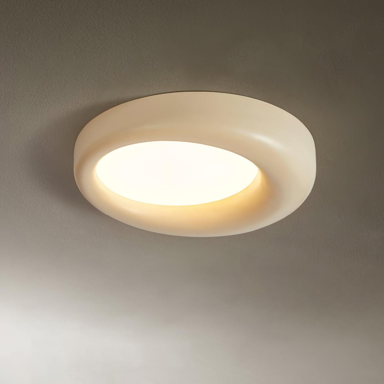Center Offset Concentric Circle Acrylic Ceiling Lamp M413